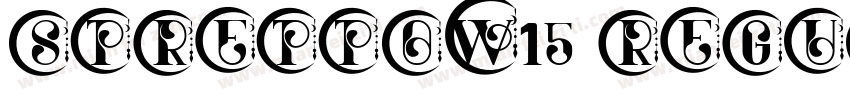 StrettoW15 Regular字体转换
